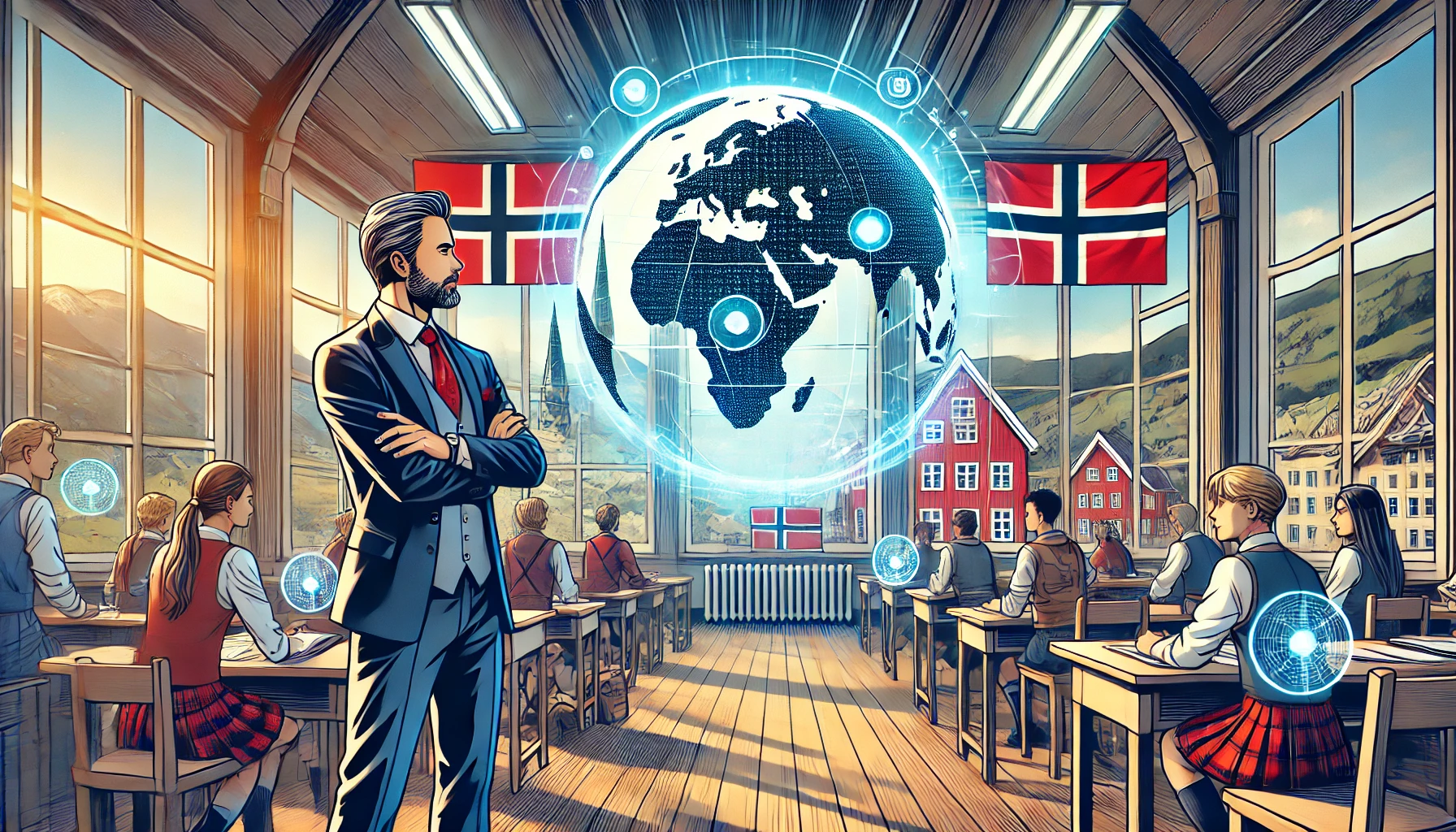 Er norsk i faresonen?